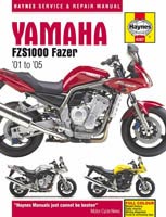 Yamaha FZS1000 Fazer Haynes Manual (4287)