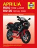 Haynes Manual - Aprilia RS50 and RS125