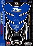 Isle of Man TT Blue Motografix Tank Pad