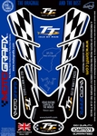 Isle of Man TT Blue Motografix Tank Pad