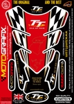 Isle of Man TT Red Motografix Tank Pad