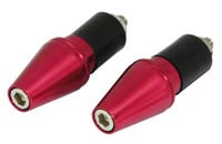 Red Bullet Bar End Weights
