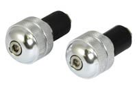 Chrome Round 13mm Bar End Weights