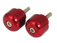 Honda CBR1000RR Fireblade Red Alloy Bar End Weights