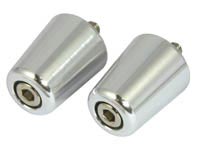 Kawasaki Alloy Chrome Bar End Weights