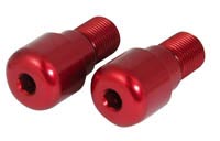 Yamaha YZF-R6 Red Bar End Weights