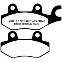 EBC FA197 Rear and Rear Brake Pads