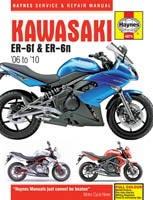 Kawasaki ER-6F and ER-6N (06 - 10) Haynes Manual