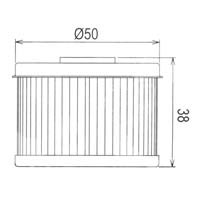 Hiflo Oil Filter - HF113 Approximate Dimensions