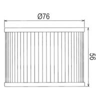 Hiflo Oil Filter HF401 Approximate Dimensions