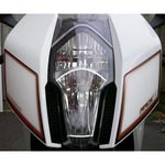 KTM RC8 (White) Motografix Front Number Board