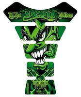 Motografix Tank Pad - The Devil Rides (Green)