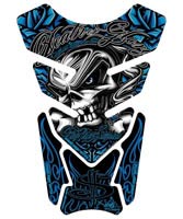 Motografix Tank Pad - Death or Glory (Blue)