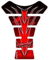 Motografix Tank Pad - Honda Roadrace (Red/Black)