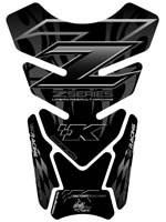 Black Tank Pads - Kawasaki Z Series - Motografix