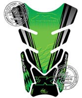 Motografix Tank Pad - Kawasaki K Racing (Green)