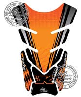 Motografix Tank Pad - Kawasaki K Racing (Orange)