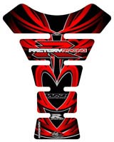 Motografix Tank Pad - Suzuki (Red/Black)