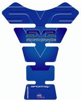 Suzuki SV650 / SV1000 (Blue) Motografix Tank Pad