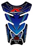 Motografix Tank Pad - Factory Racing (Blue) Quadrapad