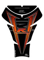 Motografix Tank Pad - Suzuki GSXR (Black/Orange)