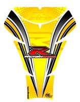 Motografix Tank Pad - Suzuki R Series (Yellow)