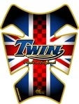 Triumph Twin Union Jack Motografix Tank Pad