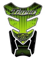 Triumph Triple (Green) Motografix Tank Pad