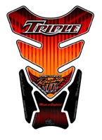 Triumph Triple (Orange) Motografix Tank Pad