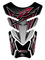 Motografix Tank Pad - Yamaha R Racing (Silver)