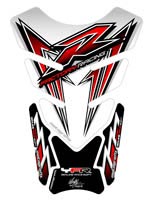 Motografix Tank Pad - Yamaha R Racing (White/Red)