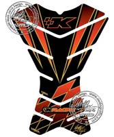 Motografix Tank Pad - Kawasaki X3 (Black / Orange)