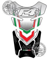 Motografix Tank Pad - MV Agusta F4 (White)