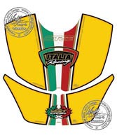 Motografix Tank Pad - Ducati Italia (Yellow)