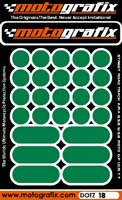 Motografix Strips and Dots - Dark Green