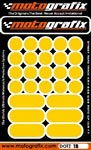 Motografix Yellow Strips and Dots