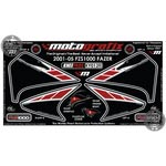 Yamaha FZS1000 Fazer Black Motografix Knee Boards
