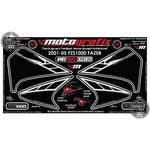 Yamaha FZS1000 Fazer Black Motografix Knee Boards
