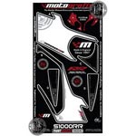 BMW S1000RR Motografix (White and Black) Front Number Board