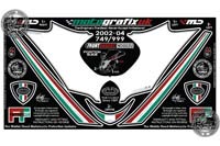 Ducati 749/999 White Motografix Front Number Board