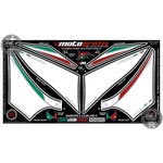 Ducati Monster S / S2 / S4R / S4RS (1993 to 2008) Motografix Front and Rear Number Board