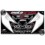 Motografix Front Number Board - Honda CBR600F