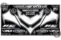 Kawasaki ZX-10R Motografix Front Number Board