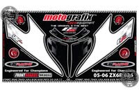 Kawasaki ZX-6R Motografix Front Number Board