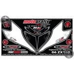 Kawasaki ZX-10R Ninja (2006 to 2007) Motografix Front Number Board