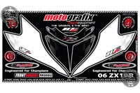 Kawasaki ZX-10R Motografix Front Number Board