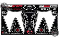 Kawasaki ZX-10R Motografix Front Number Board