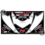 Kawasaki ZZR1400 Motografix Front Number Board