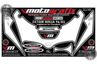 Motografix Front Number Board - Kawasaki ZX-7R