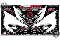 Motografix Front Number Board - Suzuki GSX-R750